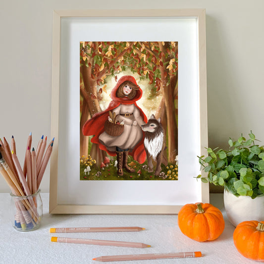 Affiche - Chaperon rouge