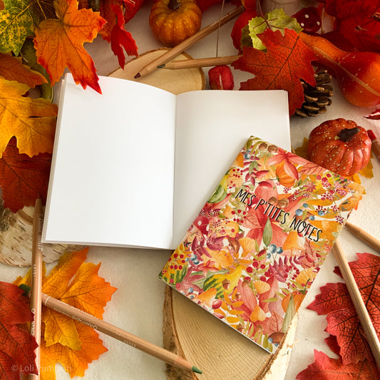 Petit carnet - Automne